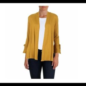 Alfani women’s tie sleeve cardigan